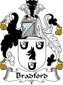 English Coat of Arms for the family Bradford