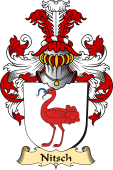 v.23 Coat of Family Arms from Germany for Nitsch