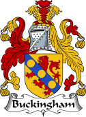 English Coat of Arms for Buckingham