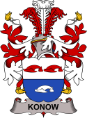 Swedish Coat of Arms for Konow
