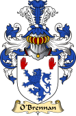 Irish Family Coat of Arms (v.23) for O'Brennan