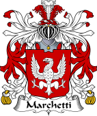 Italian Coat of Arms for Marchetti