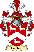 English Coat of Arms (v.23) for the family Lambert