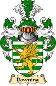 English Coat of Arms (v.23) for the family Downing