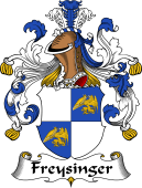 German Wappen Coat of Arms for Freysinger