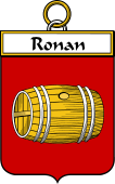 Irish Badge for Ronan or O'Ronan