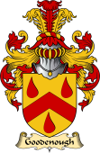 English Coat of Arms (v.23) for the family Goodenough