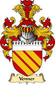 English Coat of Arms (v.23) for the family Venner