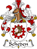 German Wappen Coat of Arms for Scheden