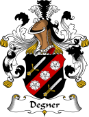 German Wappen Coat of Arms for Degner
