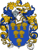 English or Welsh Coat of Arms for Kew (Yorkshire)