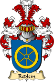 v.23 Coat of Family Arms from Germany for Redlein