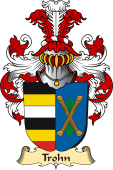 v.23 Coat of Family Arms from Germany for Trohn