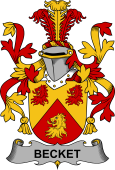 Irish Coat of Arms for Becket