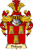 French Family Coat of Arms (v.23) for Thebault or Thibaud