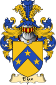 Welsh Family Coat of Arms (v.23) for Elian (GEIMIAD, Saint)