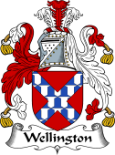 English Coat of Arms for the family Wellington