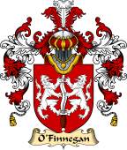 Irish Family Coat of Arms (v.25) O'Finnegan