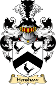 English Coat of Arms (v.23) for the family Henshaw