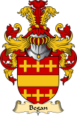 Welsh Family Coat of Arms (v.23) for Began (of Breygan, of Monmouthshire)