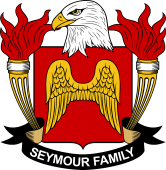 Coat of arms used by the Seymour family in the United States of America