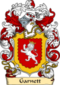 English or Welsh Family Coat of Arms (v.23) for Garnett (Lancashire)