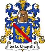Coat of Arms from France for Chapelle (de la)