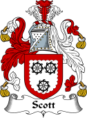 English Coat of Arms for Scott