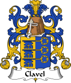 Coat of Arms from France for Clavel
