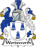 English Coat of Arms for Wordsworth
