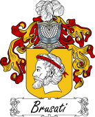 Araldica Italiana Coat of arms used by the Italian family Brusati