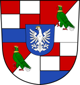 Swiss Coat of Arms for Degenfeld (d'Ehrstädt d'Eulenhofde Neuhaus)