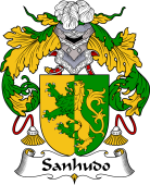 Portuguese Coat of Arms for Sanhudo