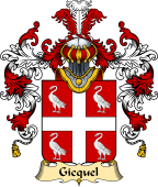 French Family Coat of Arms (v.25) Gicquel