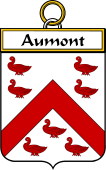 French Coat of Arms Badge for Aumont