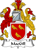 Irish Coat of Arms for MacGill (Ballynester)