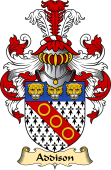 English Coat of Arms (v.23) for the family Addison