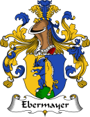 German Wappen Coat of Arms for Ebermayer