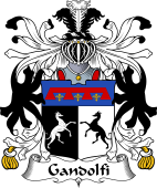 Italian Coat of Arms for Gandolfi