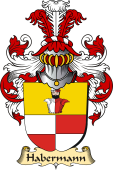 v.23 Coat of Family Arms from Germany for Habermann