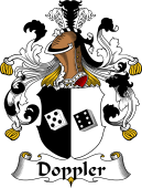 German Wappen Coat of Arms for Doppler