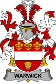 Irish Coat of Arms for Warwick
