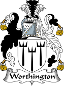 English Coat of Arms for Worthington