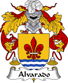 Spanish Coat of Arms for Alvarado