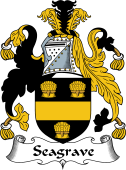 English Coat of Arms for the family Seagrave or Seagrove