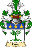 French Family Coat of Arms (v.23) for Faure