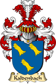 v.23 Coat of Family Arms from Germany for Kaldenbach