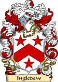 English or Welsh Family Coat of Arms (v.23) for Ingledew (Ref Berry)