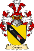 v.23 Coat of Family Arms from Germany for Kresser