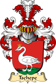 v.23 Coat of Family Arms from Germany for Tschepe